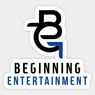 Moon in the Day: Beginning Entertainment (dark version) Sticker